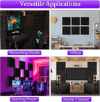 TroyStudio Thick Acoustic Foam Panels, Dense Soundproof Padding Tile, Recording - Image 5