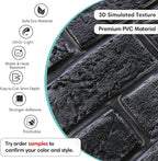 Commomy 3D Brick Wall Panels Peel and Stick - Image 3