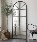 Floor Length Mirror, Oversize Farmhouse Full Body Standing Mirrors by ZMYCZ
