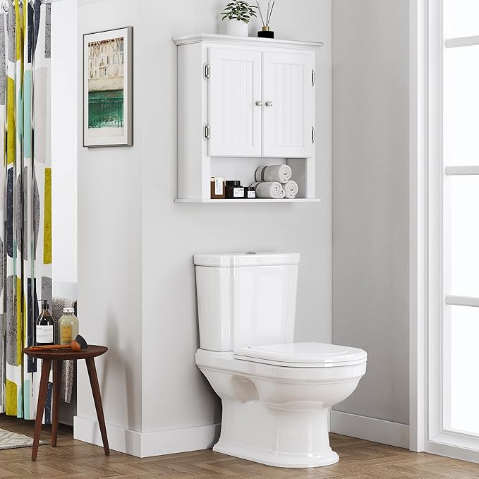UTEX Bathroom Wall Cabinet, Bathroom Medicine Cabinet - Image 4
