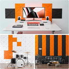 22 Pack Acoustic Panels with Self-Adhesive, Sound Panels High Density, - Image 4