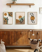 PHOPAGO Boho Wall Art Sage Plant Botanical Framed Wall Printing 11x14in - Image 7