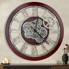 HOIBAI Large Wall Clock, 18 Inch Wall Clocks by HOIBAI