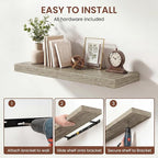 Dreamland 40 Inches Floating Shelves - Image 5