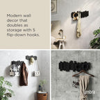 Umbra Sticks Wall-Mounted Coat Rack Rail Hook - Image 4