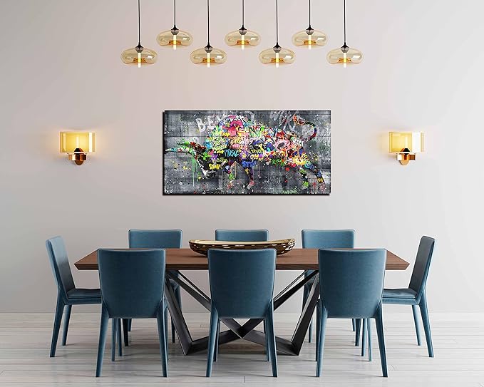SIXTTART Highland Cow Wall-Art For Living Room Large Size - Image 4