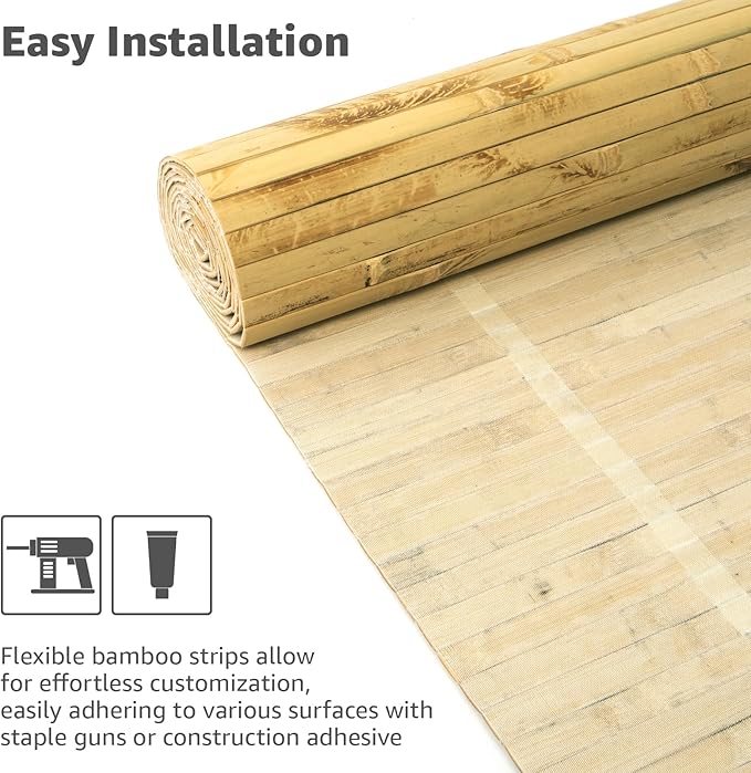 Art3d Natural Bamboo Wall Panel - Image 6