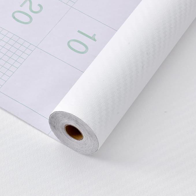 Haimin Fabric Wallpaper Textured Contact Paper Grasscloth Wallpaper Peel and - Image 7