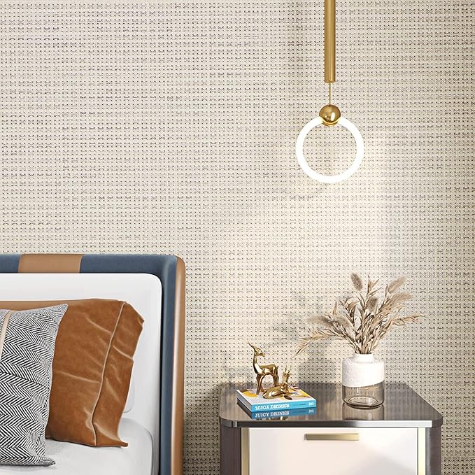 FunStick 24"x200" Thick Beige Peel and Stick Wallpaper - Image 7