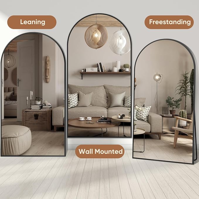 Full Length Mirror, Tall Mirrors Body Floor Mirror - Image 4