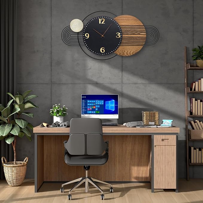 39X20 inch Extra Large Wall Clock - Image 4