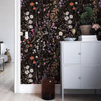 JiffDiff Floral Wallpaper Peel and Stick- Farm Wildwood Daisy Flower Stick on - Image 2