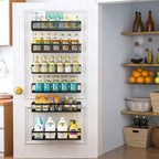 PUSDON 2-Pack 16.5" Extra Long Slim Shower Caddy, Adhesive Wall Mount Bathroom - Image 8
