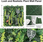 8 Pack 20"x20"Grass Wall Panels-Artificial Boxwood Panels - Image 2