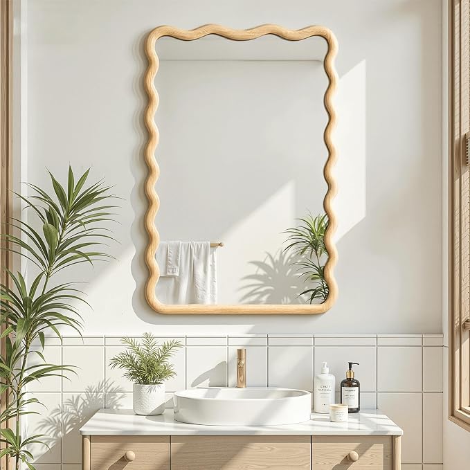 Wavy Mirror for Wall, for Bedroom, Living Room - Image 2