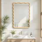 Wavy Mirror for Wall, for Bedroom, Living Room - Image 2