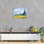 Van Gogh Canvas Wall Art: Wheat Field - Image 6