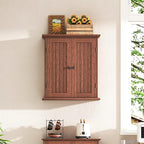 ChooChoo Bathroom Wall Cabinet, Over The Toilet Space Saver Storage Cabinet - Image 2