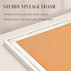 Cork Board Bulletin Board, Hanging Vision Board, Pin Board - Image 2
