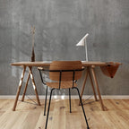 Gray Concrete Wallpaper 15.7in x 360in, Dark Gray Cement Contact Paper 3D Matte - Image 5