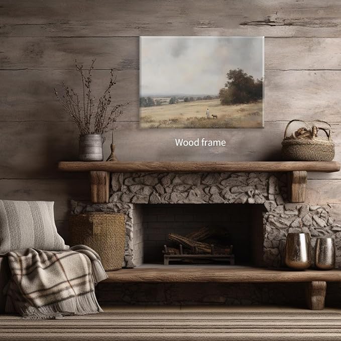 Jesus and Lamb the Lord is My Shepherd Wall Art Jesus Christian Poster 24X36 - Image 6
