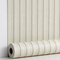 Haimin Wood Grain Slat Wall Panels Peel and Stick Faux Wood Thick Wallpaper by HaiminHomeDecorWallpaper