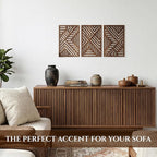 qmmp Modern Wooden Wall Sculptures - Image 3