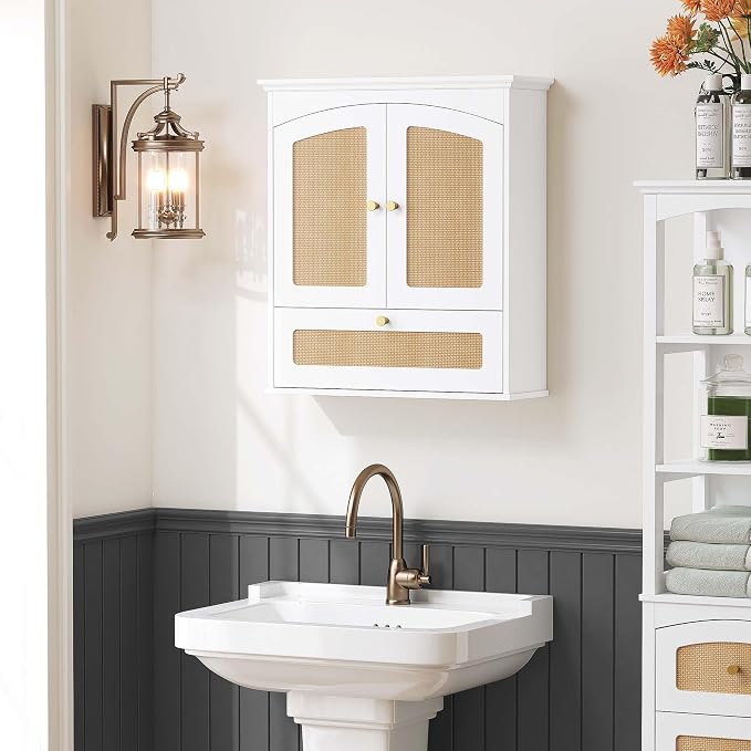 Spirich Bathroom Cabinet Wall Mount, Boho Medicine Cabinet - Image 7