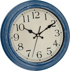 Foxtop 12 Inch Wall Clocks Battery Operated Silent Non-Ticking Classic Vintage - Image 8