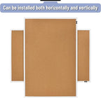 Mr. Pen- White Frame Cork Bulletin Board, Office Wall Cork Board - Image 5