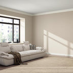 Grasscloth Peel and Stick Wallpaper 20.8"x394" Beige Thick Fabric Textured - Image 5