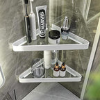 VOLPONE Bathroom Shelves Wall Mounted Glass Corner Shelf by VOLPONE