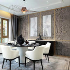 Art3d 3D Wall Panels, Stone Yellow PU Wall Panels - Image 2