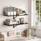 Heimlove Black Deep Floating Shelves - Image 5