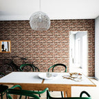 40 PCS 3D Wall Panels Peel and Stick Faux Foam 11.8"*11.8" Red Brick Color - Image 4