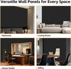 RITOLLO 12 Pack Acoustic Wall Panels, 47.2X23.6X0.4 inch Decorative - Image 6