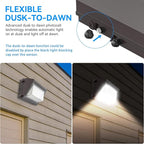 120W LED Wall Pack Light with Dusk-to-Dawn Sensor, 16800LM 5000K LED Security - Image 2