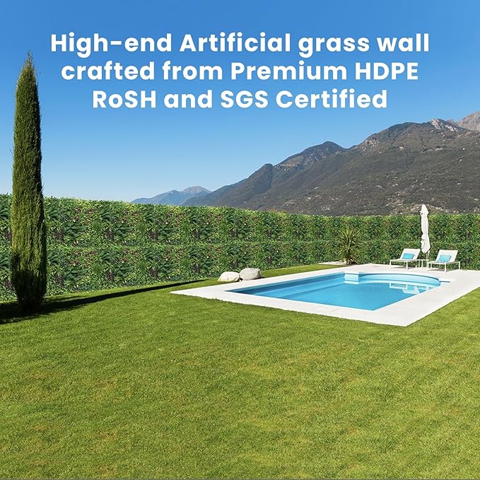 Artificial Grass Wall Panels for Indoor Outdoor, 3D Boxwood Panels - Image 6