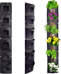 6 Pocket Vertical Grow Bag, Hanging Wall Garden Planter, Indoor Outdoor by CHARGUY