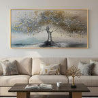 Large Gold Framed Tree of Life Wall Art by Cuspin