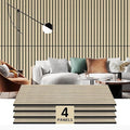 RITOLLO 4 Pack Wood Panels for Wall, 47.2"×23.6" Wood Slat Acoustic Panels for by Ritollo