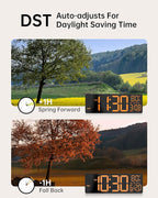 EASYERA 12" Digital Wall Clock for Classroom Livingroom Game Home Decor - Image 5