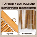 Vietbud Décor Natural Bamboo Beaded Curtains - Image 5