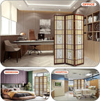 Legacy Decor 4 Panels Room Divider - Image 4