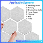 18 Pack Hexagon Acoustic Panels - Image 8
