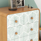 Modern Peel and Stick Wallpaper 17.3''×78.8'' Geometric Wallpaper Boho Contact - Image 7