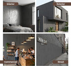 KASARO 3D Faux Stone Wall Panels, Modified Clay Material, Accent - Image 3
