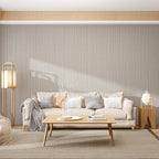 Mocha Brown Faux Grasscloth Wallpaper Peel and Stick Linen Textured 24"x394" - Image 5
