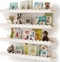 Shario Nursery Book Shelves, Scalloped Shelves, Wall Book Shelves by Shario