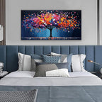 Suconvng Canvas Art Wall Decor Abstract Tree Wall Art - Image 3